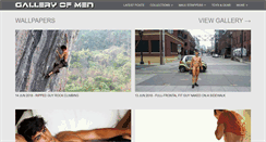 Desktop Screenshot of galleryofmen.com
